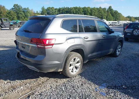 2018 Volkswagen Atlas 3.6L V6 Se from USA, damaged, VIN 1V2KR2CA6JC565401